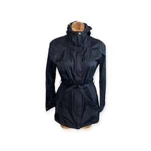 Columbia Sports wear jacket black windbreaker hood small outdoor